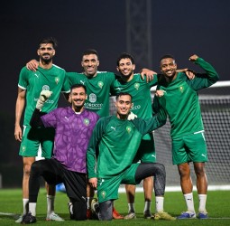 كأس العرب: الأسود يرفعون نسق التحضيرات قبل موعد الحسم أمام الإمارات